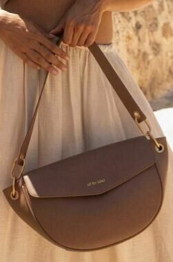 alf the label Sophie Handbag Camel Color NWOT